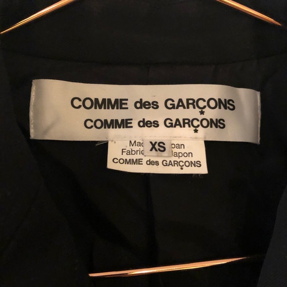 Comme des Garçons black wool jacket - Picture 3 of 4